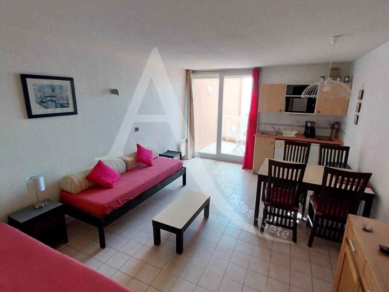 Studio 4 Pers, Pkg, 1Ere Ligne Mer, Piscine, Tennis Сет Экстерьер фото