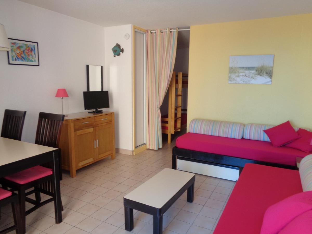 Studio 4 Pers, Pkg, 1Ere Ligne Mer, Piscine, Tennis Сет Экстерьер фото